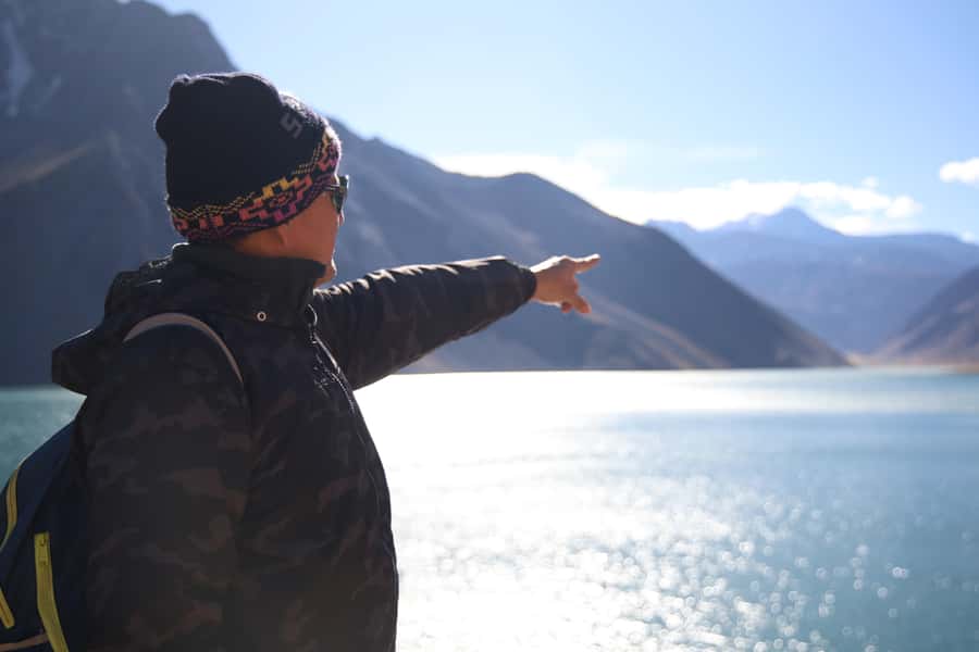 Santiago: Full day Embalse del Yeso, Casa de Chocolate, picnic & Hot Springs - The picnic finale