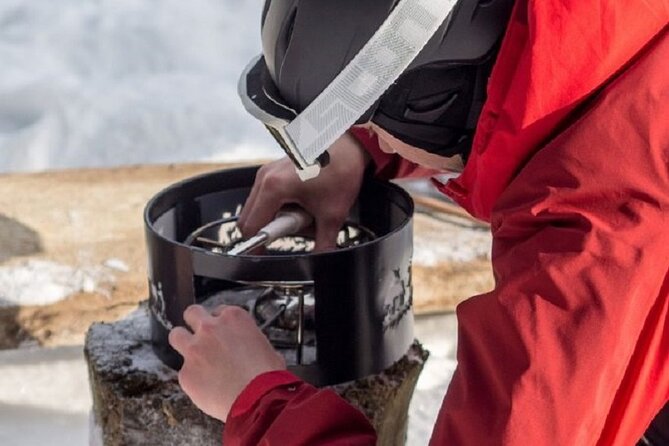 Sledding Cheese Fondue, Chocolate - Optional fondue in a scenic mountain spot