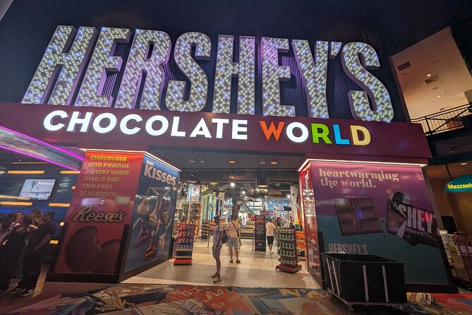 Sweet Side of Vegas: Chocolate and Candy Tour with Free Samples - Luxor, Hershey’s History, and a Chocolate Sphinx