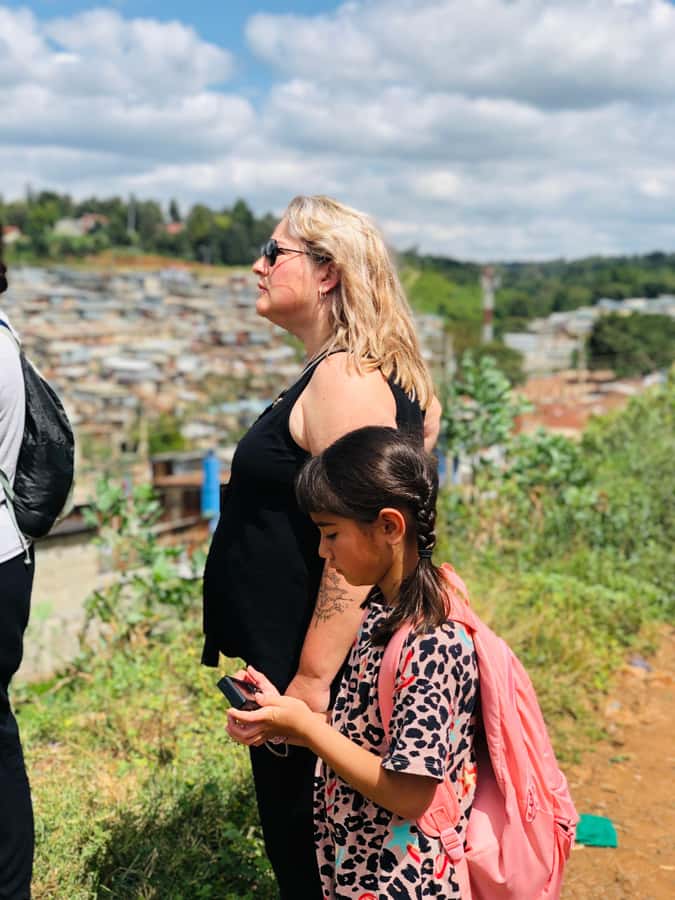 Visit kibera Slum the chocolate city - Meeting residents and community leaders
