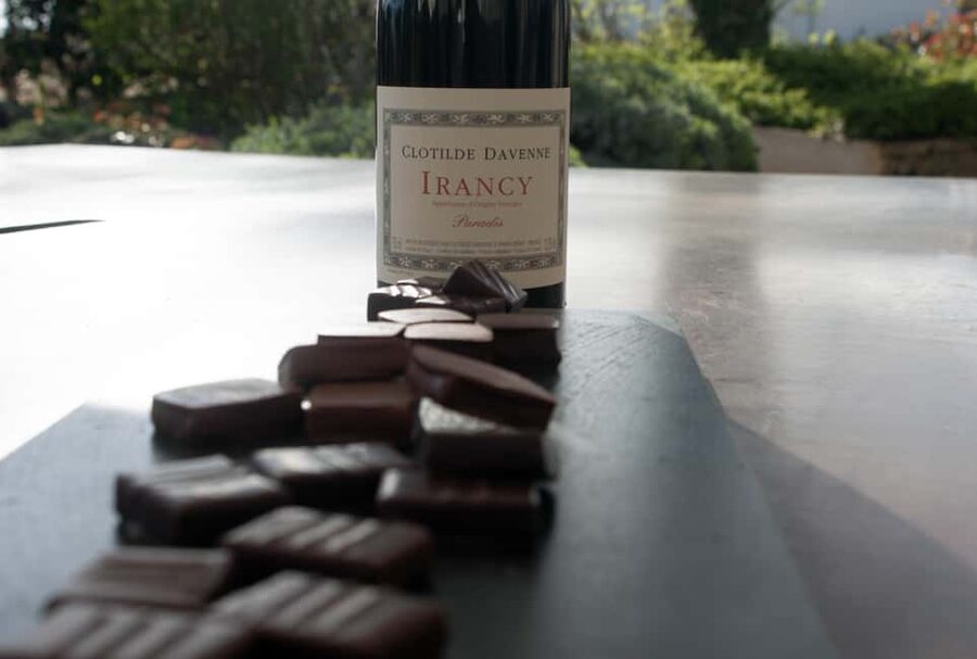 Wine and chocolat tasting at Chablis. - A Chablis tasting with a sweeter twist