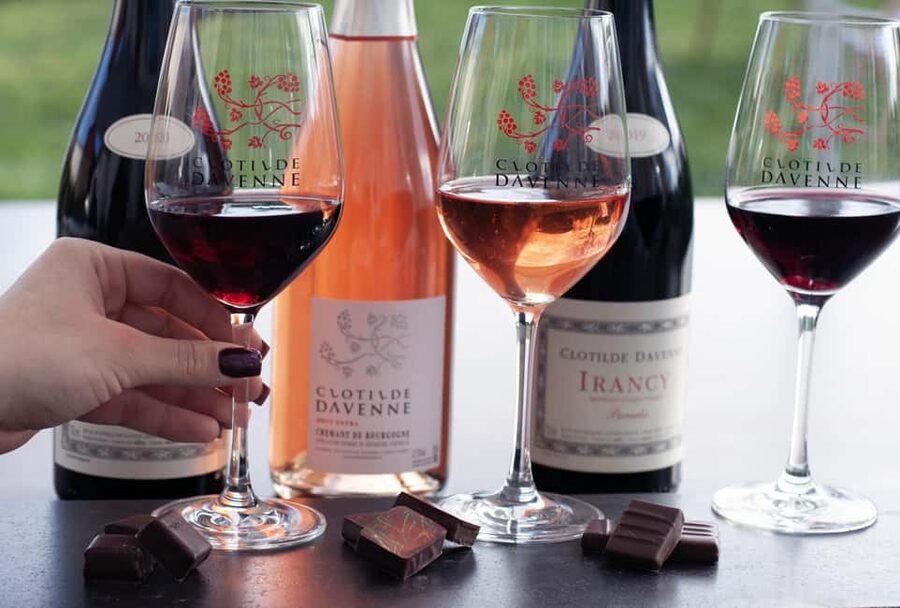 Wine and chocolat tasting at Chablis. - Why the chocolate pairing matters