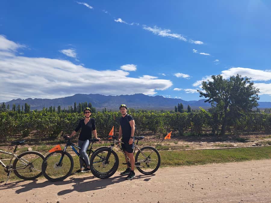 Wine and Chocolate Bike Tour: ride, taste, lunch, vineyards. - Finca Bandini and the first glass