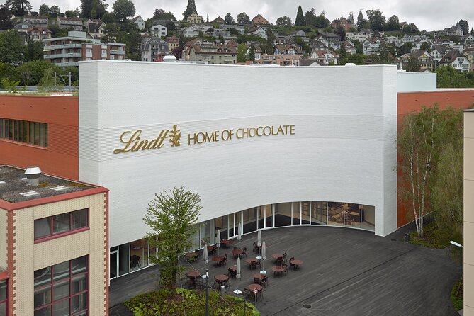 Zurich Lindt Home of Chocolate Museum Entry Ticket - The 9-meter fountain makes a memorable first impression
