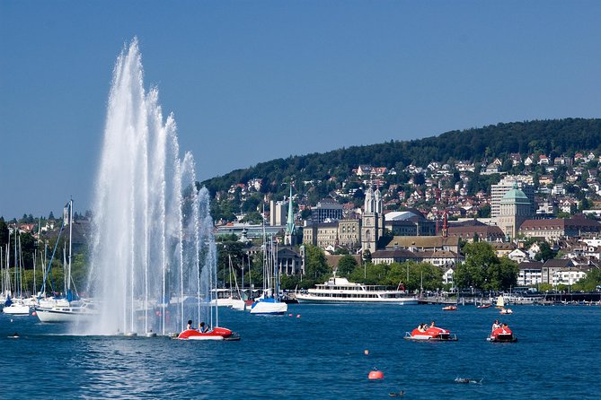 Zurich Sights: Cruise, Lindt Chocolate and optional FIFA Ticket - Lake Zurich by public boat